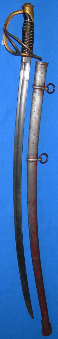 1860 Model US Cavalry Sabre, Ames, Dated 1861