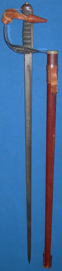 1897P Late George V / WW2 British Infantry Officer's Sword, Full Provenance