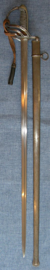 French M 1882 Colonial Infantry Officer's Presentation Sword