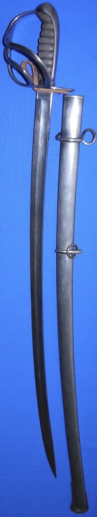 WW1 era M1854 Dutch Cavalry Officer's Sword