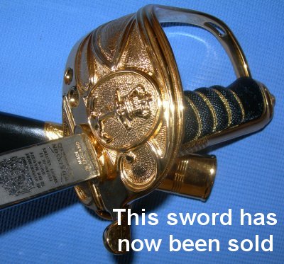 Wilkinson royal naval sword