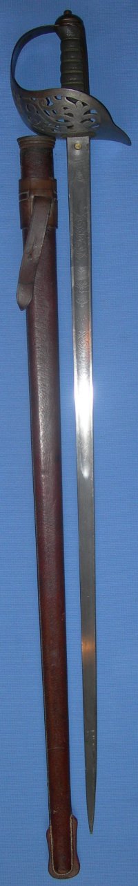 1895 P British Infantry Officer's Field Sword