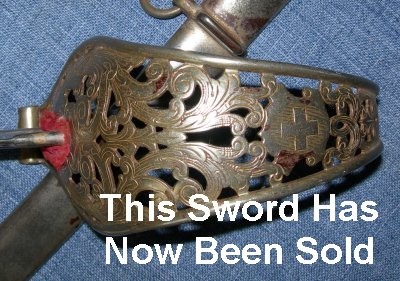 image 509 pipe back Swiss cavalry sabre sword 2