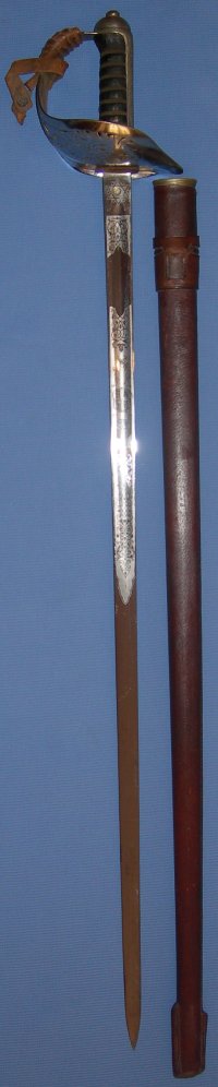 1897P George V British Infantry Officer's Sword by Thurkle / Gaunt
