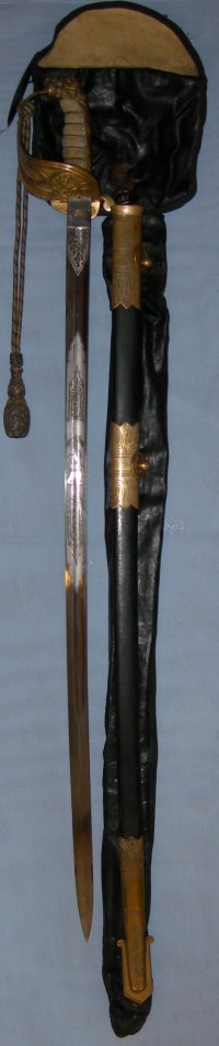 Early 1900's British Royal Naval Reserve Officer's Sword