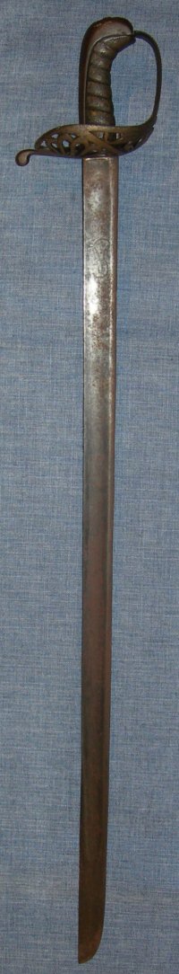 British 1796 pattern Heavy Cavalry Officer's Sword