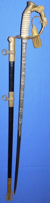 1950's United States Navy Officer's Sword